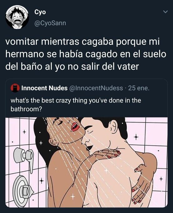 Meme_otros - Lo más loco que hice en el baño