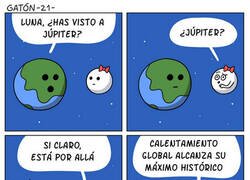 Enlace a La Tierra se sobrecalienta