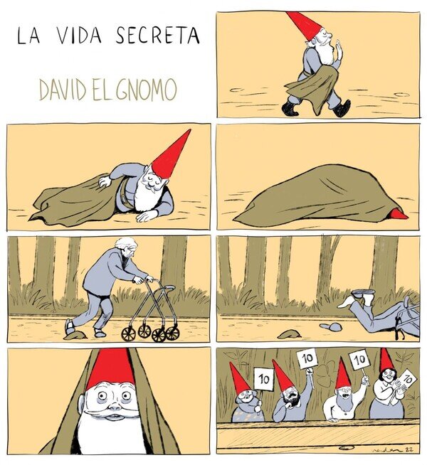 Meme_otros - La vida secreta de David el Gnomo