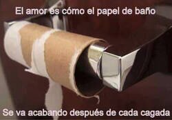 Enlace a El amor es como el papel higiénico
