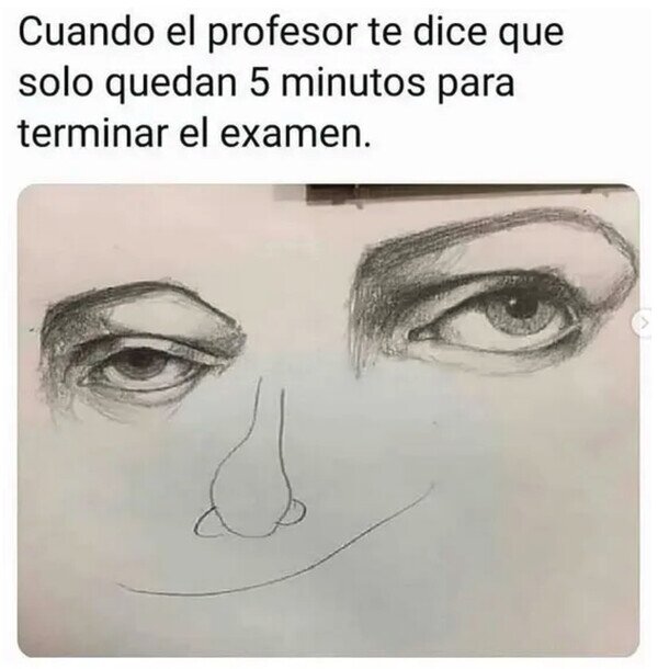 Meme_otros - Examen de dibujo