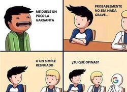 Enlace a Nunca preguntes a Google por una enfermedad