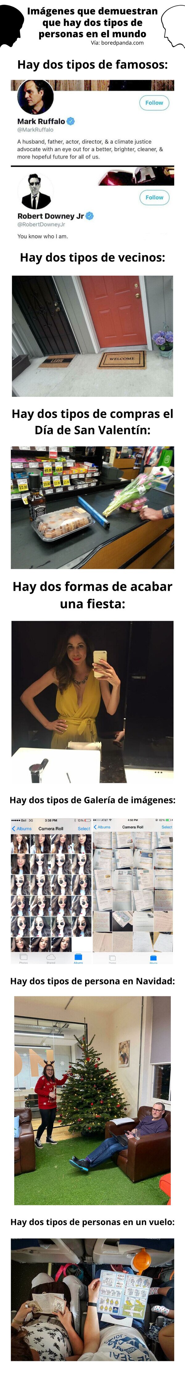 Meme_otros - Imágenes que demuestran que hay dos tipos de personas en el mundo