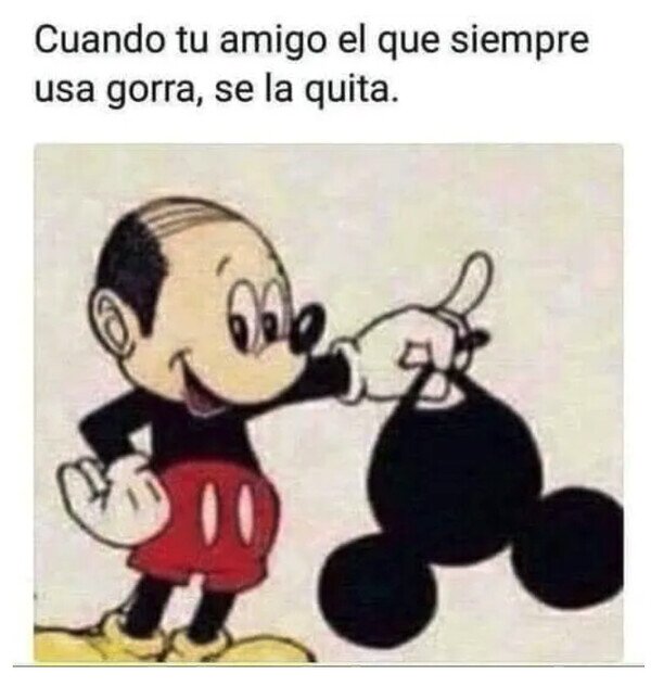 Meme_otros - Se cubre la cabeza por algo