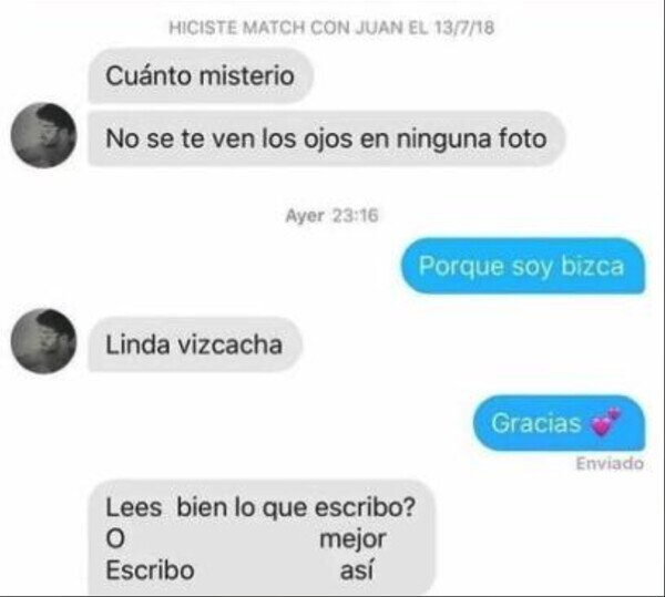 Otros - Parecía comprensivo al principio