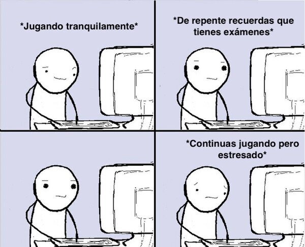 Meme_otros - Sigo jugando, pero preocupado