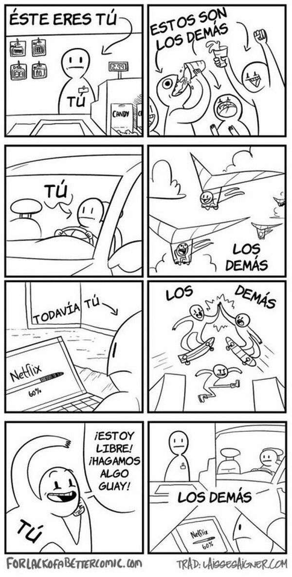 Meme_otros - Nunca coincido con nadie