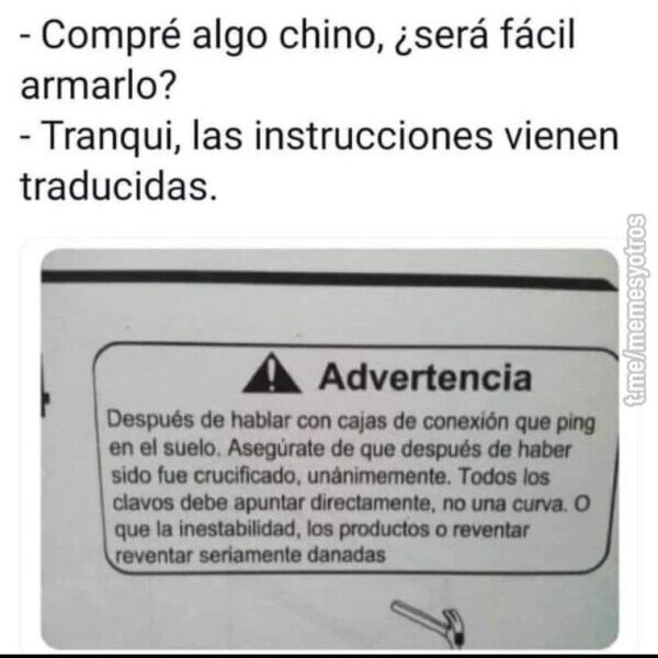 Meme_otros - Instrucciones mal