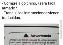 Enlace a Instrucciones mal