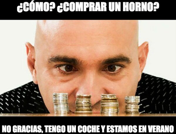 horno,coche,verano,calor,dinero