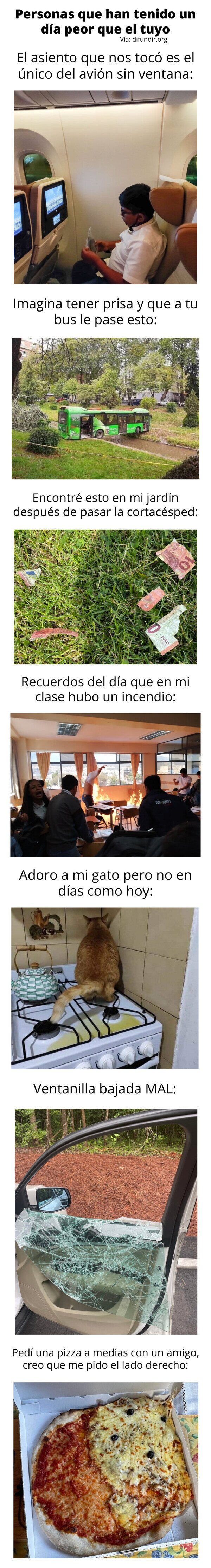 Meme_otros - Personas que han tenido un día peor que el tuyo