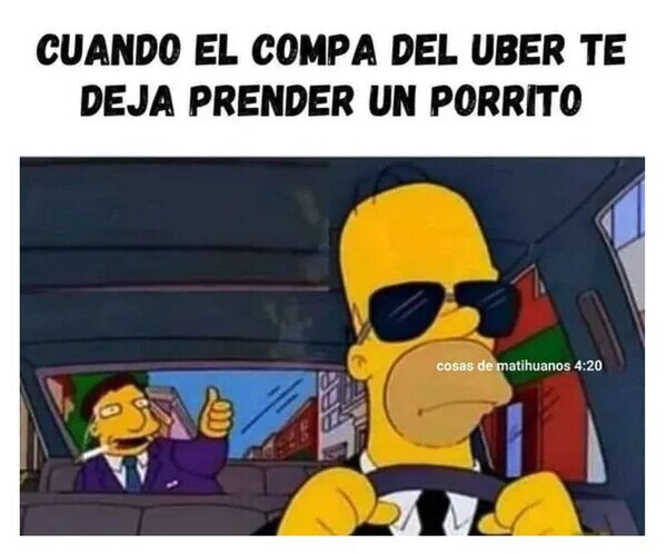 Otros - Cuando el del Uber es permisivo