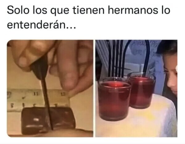 Otros - El reparto debe ser exacto