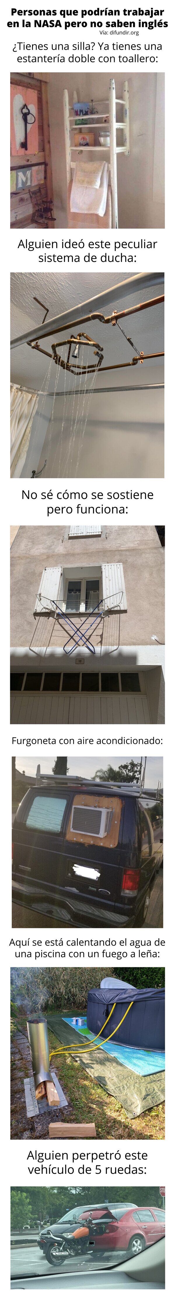 Meme_otros - Personas que podrían trabajar en la NASA pero no saben inglés