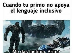 Enlace a Prime, y no se refiere a Optimus
