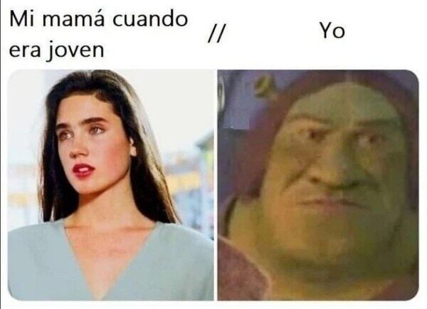 Meme_otros - La belleza no es algo que heredé