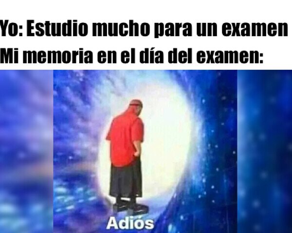 examen,memoria,estudiar,blanco,adios