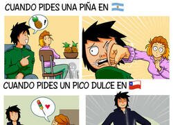 Enlace a Argentina y Chile