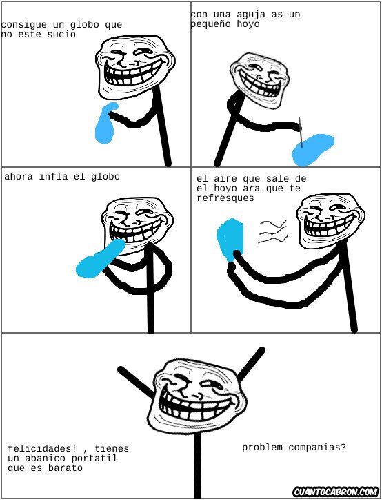 Trollface - El globo que refresca