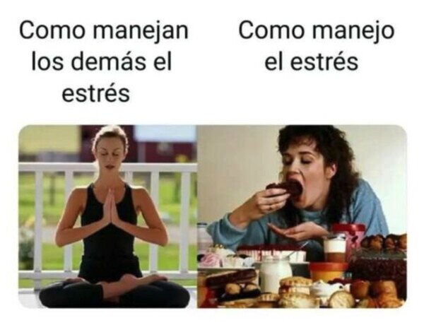 Meme_otros - No distingo entre estrés y hambre