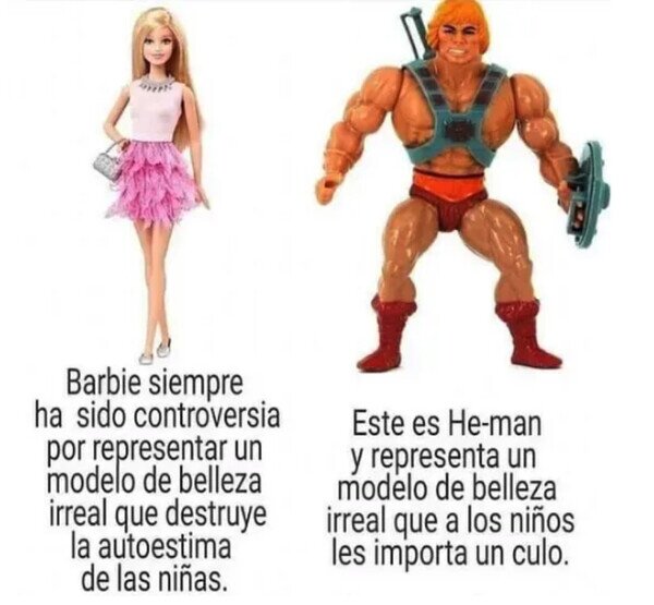 Otros - Juguetes que representan el modelo de belleza