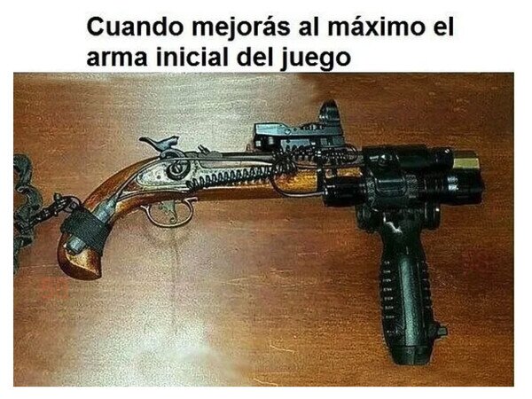 Otros - Llevo un arma extraña pero cheta