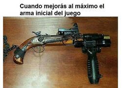 Enlace a Llevo un arma extraña pero cheta