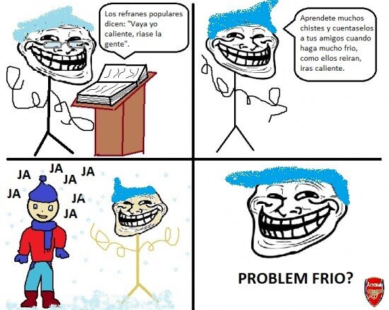 Trollface - Problem invierno?