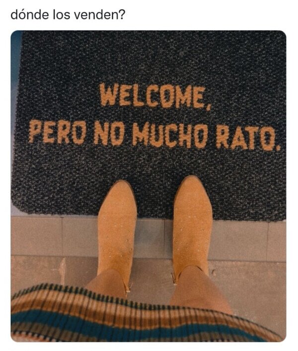 Meme_otros - Un felpudo hecho para mi