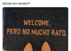Enlace a Un felpudo hecho para mi