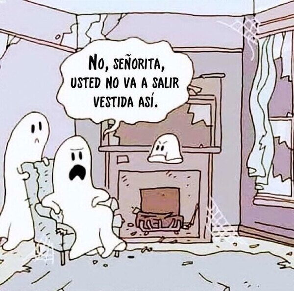 fantasmas,familia,salir,vestido,corto