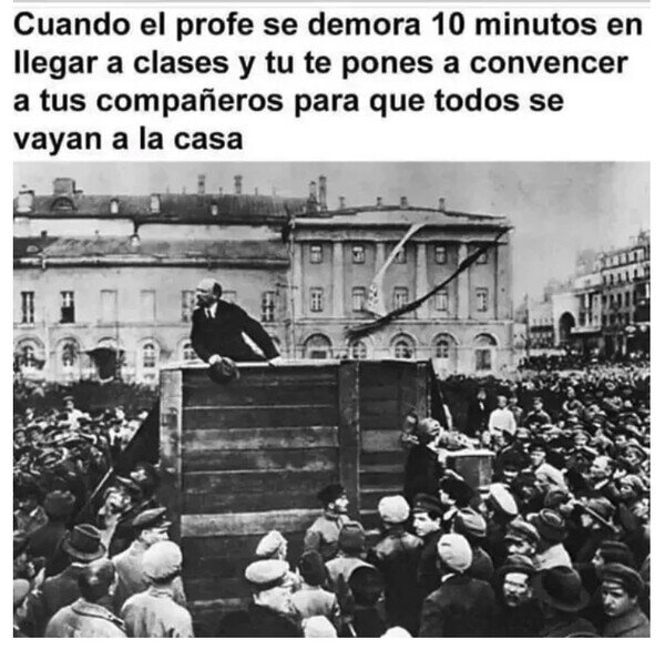 Meme_otros - Soy el líder que guía el pueblo hacia la libertad