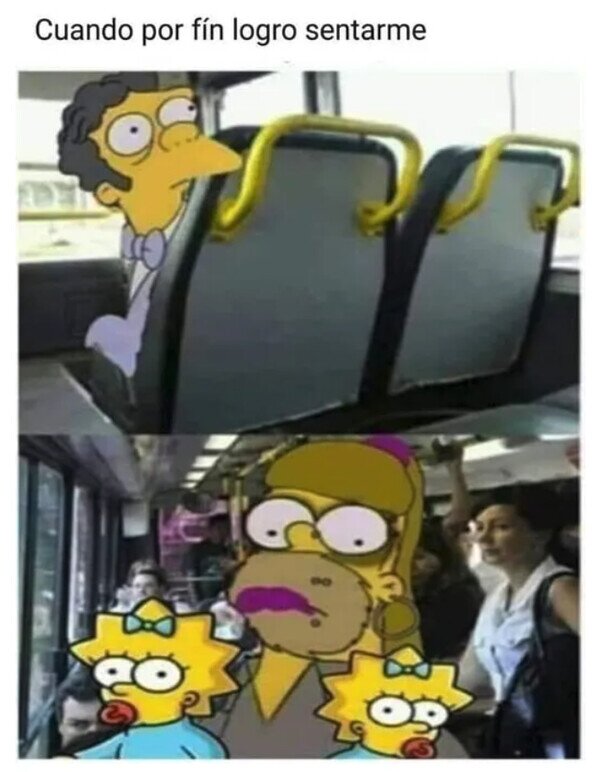 Meme_otros - Miradas que piden asientos