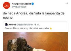 Enlace a La discreción de AliExpress