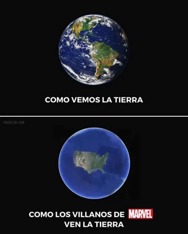 Meme_otros - Solo existe Estados Unidos