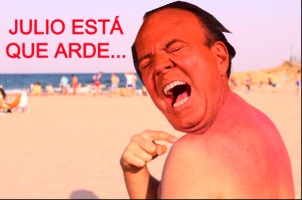 Meme_otros - Julio está que arde...