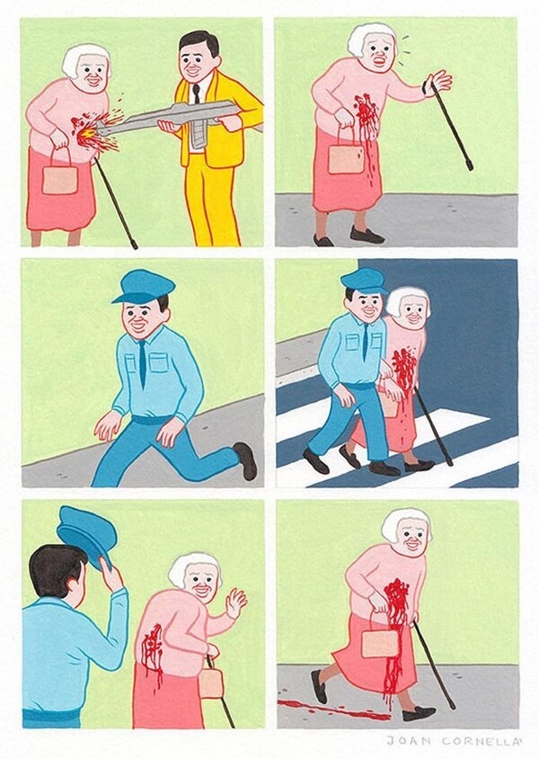 Otros - La policía siempre a su servicio