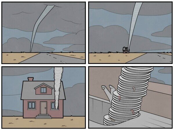 Meme_otros - No, no es un tornado