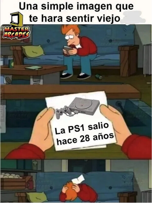 Meme_otros - Soy viejo como la PS1
