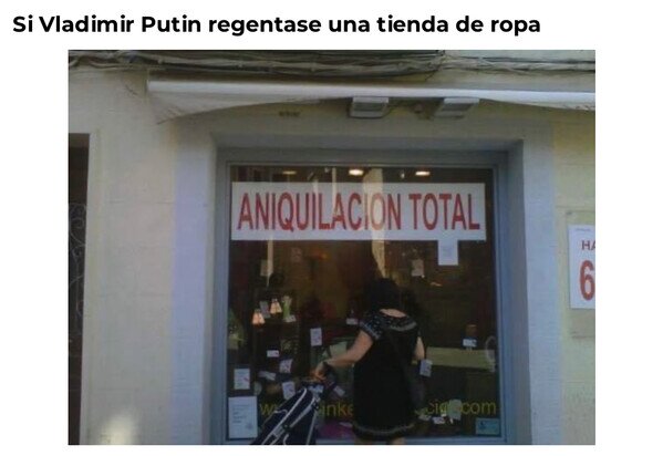 Otros - Si Putin abriese un negocio