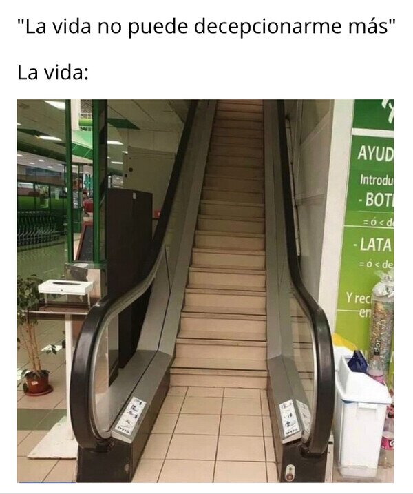 Meme_otros - Escaleras hechas a mala fe