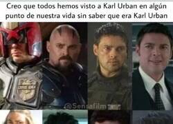 Enlace a Karl Urban, omnispresente