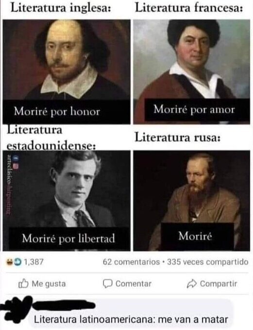 Meme_otros - Muerte literaria