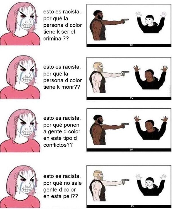 Meme_otros - Todo es racista