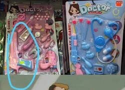 Enlace a ¿Una pistola en un set de médico?