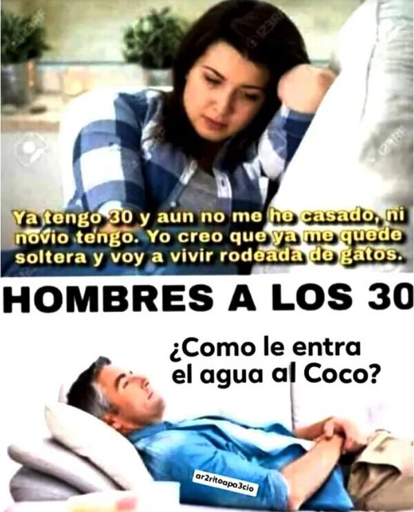 Meme_otros - ¿En qué piensas a los 30?