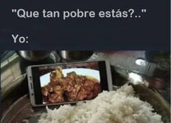 Enlace a Solo me da para el arroz
