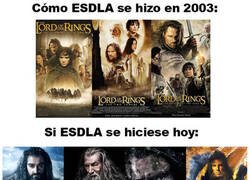 Enlace a Si El Señor de los Anillos se hiciese hoy