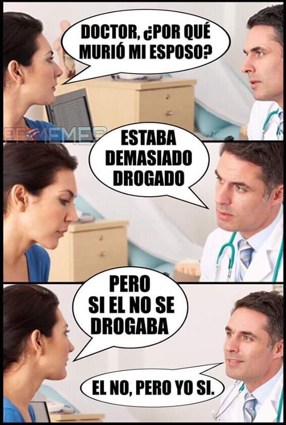 Meme_otros - Por culpa de la droga