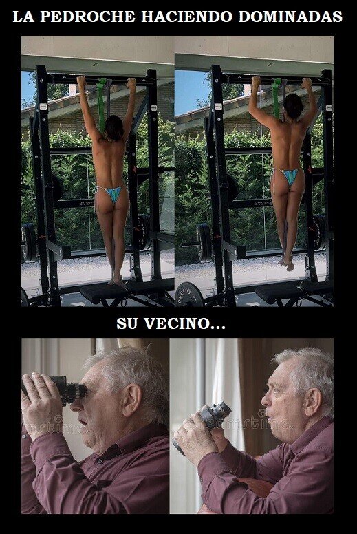 Meme_otros - Buenas vistas las de ese vecino...